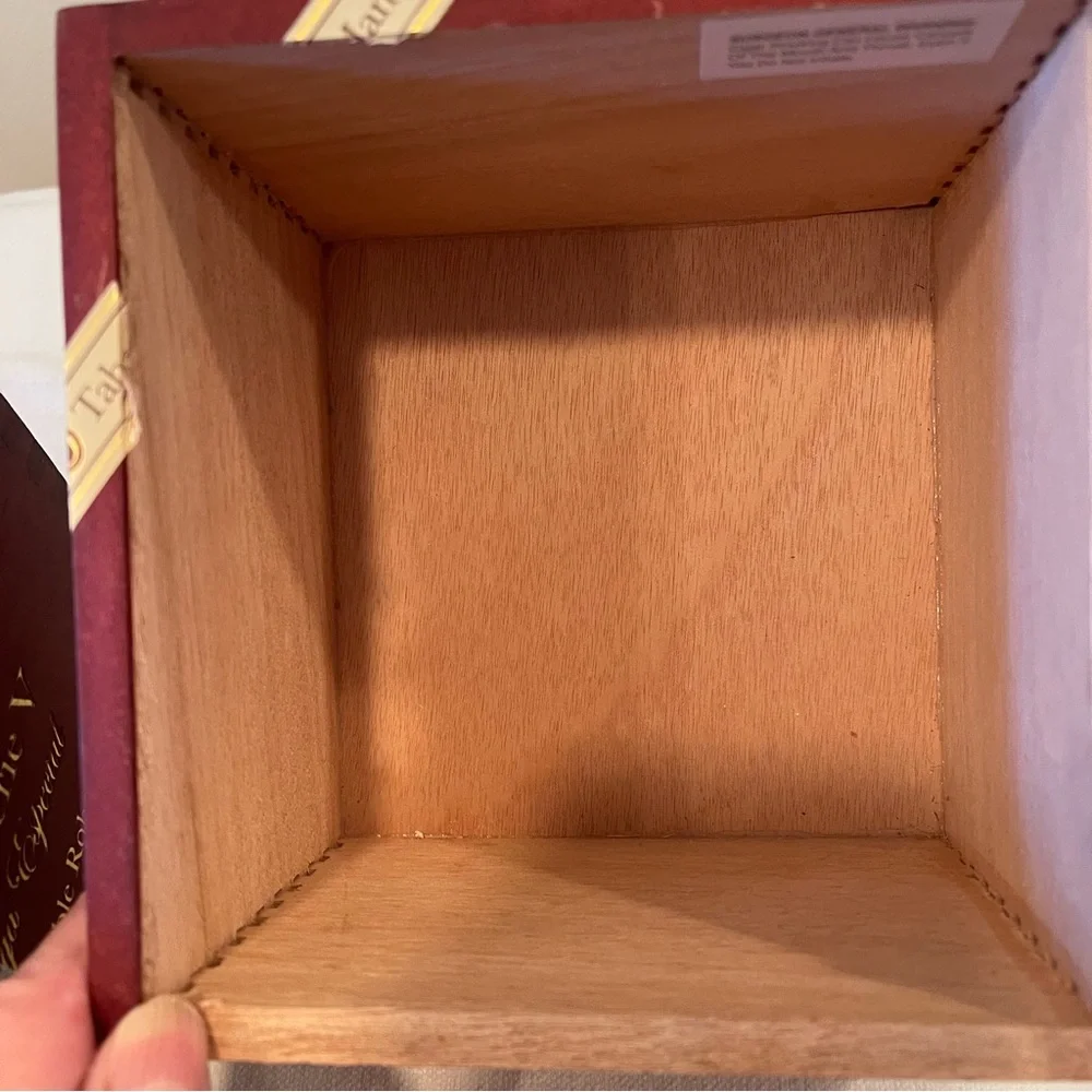 2 Oliva Series 5 Liga Especial empty cigar boxes with sliding lid